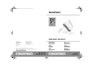 Εγχειρίδιο SilverCrest IAN 374144 Μίξερ χειρός