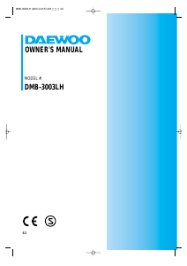 Manual Daewoo DMB-3003LH Air Conditioner