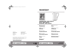 Manuál SilverCrest IAN 444630 Konvice