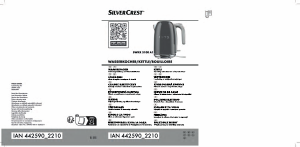 Manuale SilverCrest IAN 442590 Bollitore