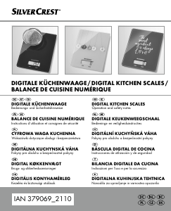 Instrukcja SilverCrest IAN 379069 Waga kuchenna