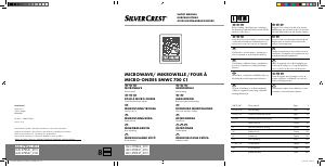 Priročnik SilverCrest IAN 379531 Mikrovalovna pečica