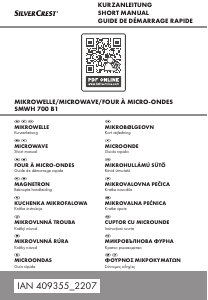 Brugsanvisning SilverCrest IAN 409355 Mikroovn