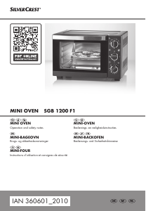 Bedienungsanleitung SilverCrest IAN 360601 Backofen