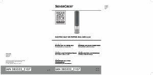 Bruksanvisning SilverCrest IAN 385532 Peppar och saltkvarn
