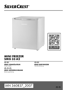 Mode d’emploi SilverCrest IAN 360837 Réfrigérateur