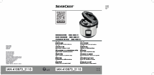 Bruksanvisning SilverCrest IAN 410873 Riskokare