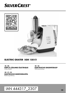 Mode d’emploi SilverCrest IAN 444317 Coupe-spirale