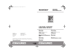 Manual de uso SilverCrest IAN 373078 Vaporera