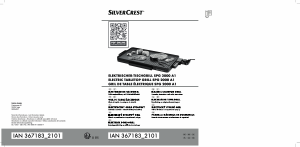 Bruksanvisning SilverCrest IAN 367183 Bordgrill