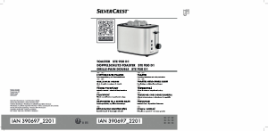 Használati útmutató SilverCrest IAN 390697 Kenyérpirító