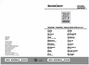 Priručnik SilverCrest IAN 400863 Toster