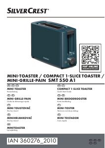 Instrukcja SilverCrest IAN 360276 Toster