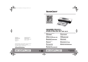 Instrukcja SilverCrest IAN 424974 Pakowarka próżniowa