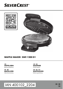 Bedienungsanleitung SilverCrest IAN 400102 Waffeleisen