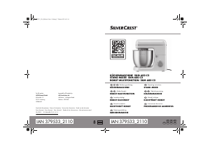 Instrukcja SilverCrest IAN 379533 Mikser