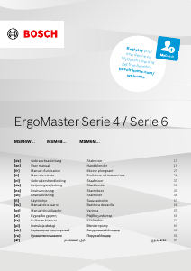 Instrukcja Bosch MSM6M830 ErgoMaster Blender ręczny