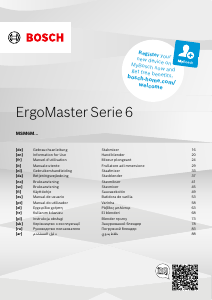 Εγχειρίδιο Bosch MSM6M652 ErgoMaster Serie 6 Μπλέντερ χειρός