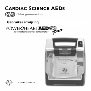 Handleiding Cardiac Science PowerHeart G3 Pro Defibrillator