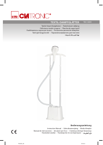 Mode d’emploi Clatronic TDC 3809 Défroisseur