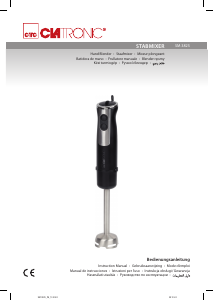 Használati útmutató Clatronic SM 3825 Botmixer