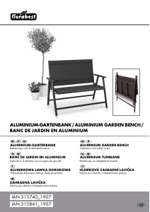 Bedienungsanleitung Florabest IAN 315841 Gartenstuhl