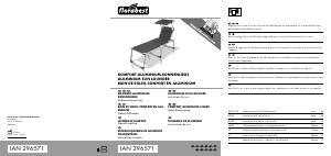 Bedienungsanleitung Florabest IAN 296571 Gartenstuhl