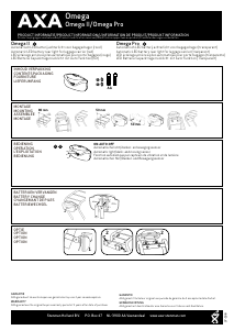 Handleiding AXA Omega Pro Fietslamp
