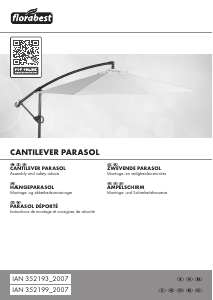 Brugsanvisning Florabest IAN 352193 Parasol