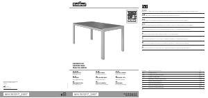 Manual Florabest IAN 353217 Garden Table