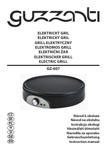 Bedienungsanleitung Guzzanti GZ 607 Crêpes Maker