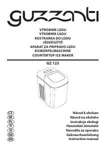 Bruksanvisning Guzzanti GZ 125B Ismaskin