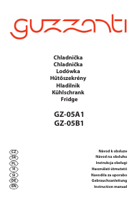 Használati útmutató Guzzanti GZ 05B1 Hűtőszekrény