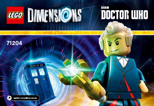 Bedienungsanleitung Lego set 71204 Dimensions Doctor Who level pack