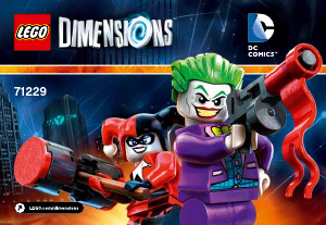 Manual Lego set 71229 Dimensions DC Comics team pack