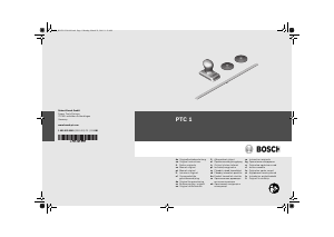 Rokasgrāmata Bosch PTC 1 Flīžu griešanas iekārta