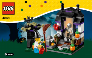 Manual Lego set 40122 Holiday & Events Trick or treat