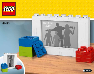 Manual Lego set 40173 Promotional Iconic picture frame