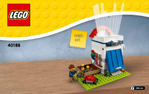 Manual Lego set 40188 Promotional Pencil pot