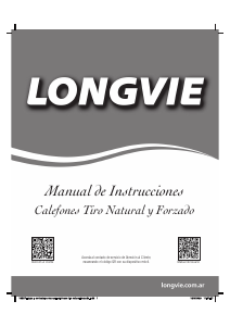 Manual de uso Longvie CN514SSG Calentador de agua