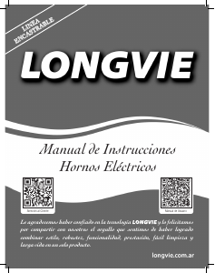 Manual de uso Longvie HE6900B Horno