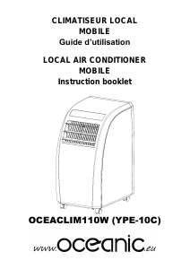 Mode d’emploi Oceanic OCEACLIM110W Climatiseur