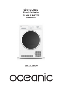 Mode d’emploi Oceanic OCEASLCE7WV Sèche-linge
