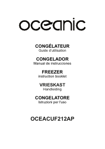 Mode d’emploi Oceanic OCEACUF212AP Congélateur