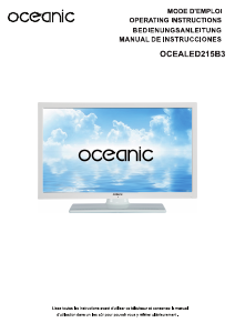 Manual de uso Oceanic OCEALED215B3 Televisor de LED