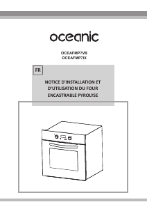 Mode d’emploi Oceanic OCEAFMP7IX Four