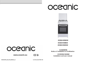 Mode d’emploi Oceanic OCEA105BV2 Cuisinière