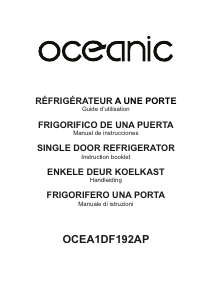 Mode d’emploi Oceanic OCEA1DF192AP Réfrigérateur