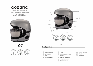Mode d’emploi Oceanic OCEARB650S Robot sur socle