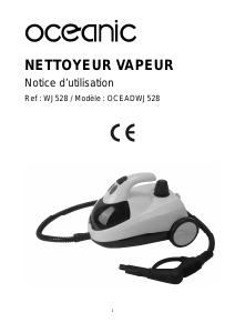 Mode d’emploi Oceanic OCEADWJ528 Nettoyeur vapeur